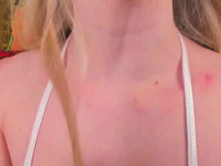 Sweet Eaton Wanking Her Asshole On Bed